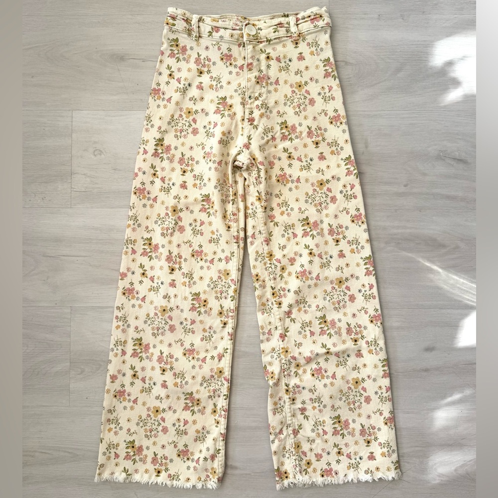 Zara The Marine Floral Pants